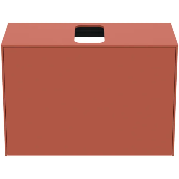 Ideal Standard Waschtischunterschrank Conca, 1 Auszug, mittigem Ausschnitt, 802x373x550mm, Sunset