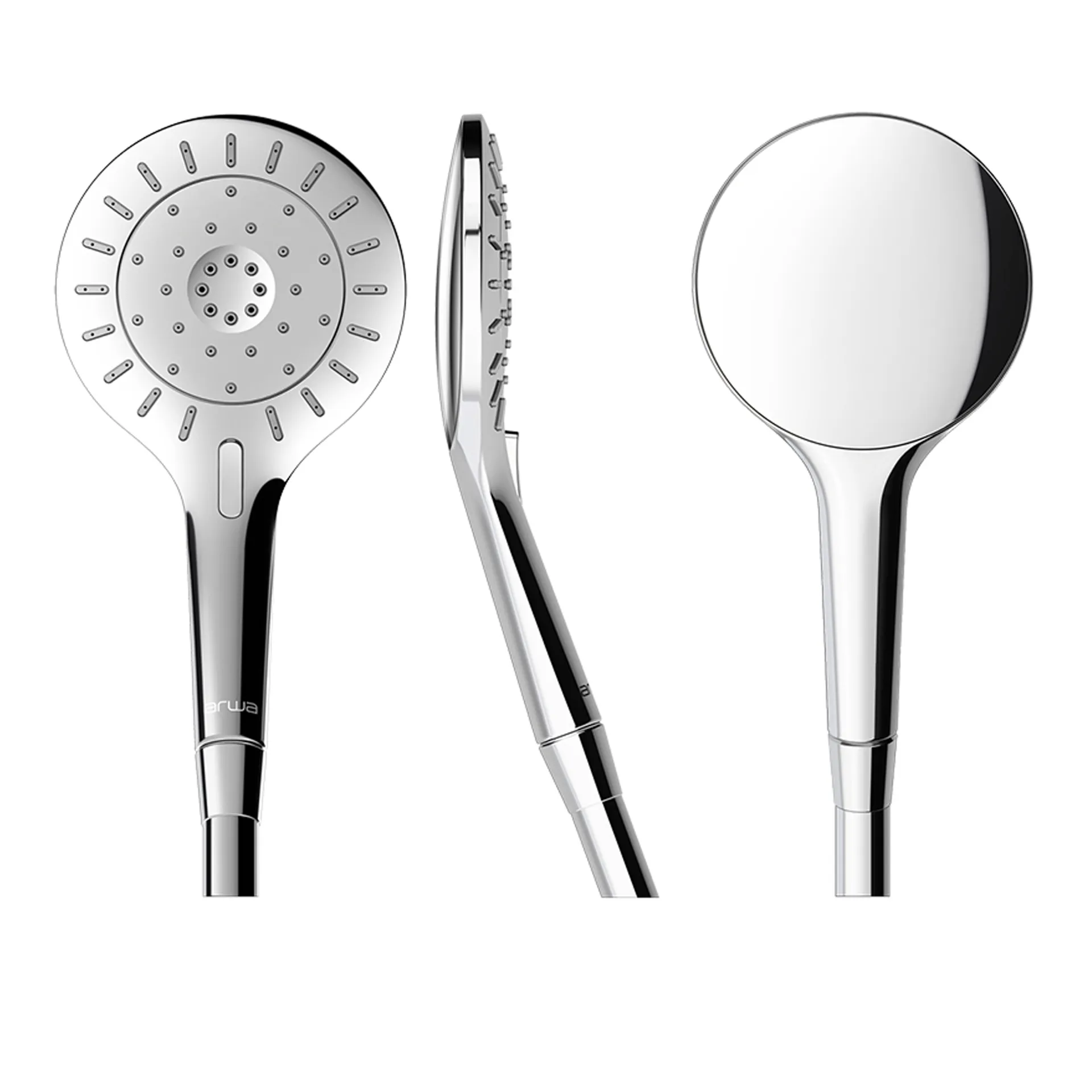 Handbrause Mytwin120, Chrome 3 regulierbare Strahlarten: Rainspray Mixedspray Massagespray Mit RubiClean Selbstreinigender Strahlformer Verkalkungsarm Mit Ecochoice Durchfluss mit Regler: 5.7 l/min (3 bar) Durchfluss ohne Regler: 11.3 l/min (3 bar) Handbrause Mytwin120, Chrome 3 regulierbare Strahlarten: Rainspray Mixedspray Massagespray Mit RubiClean Selbstreinigender Strahlformer Verkalkungsarm Mit Ecochoice Durchfluss mit Regler: 5.7 l/min (3 bar) Durchfluss ohne Regler: 11.3 l/min (3 bar)