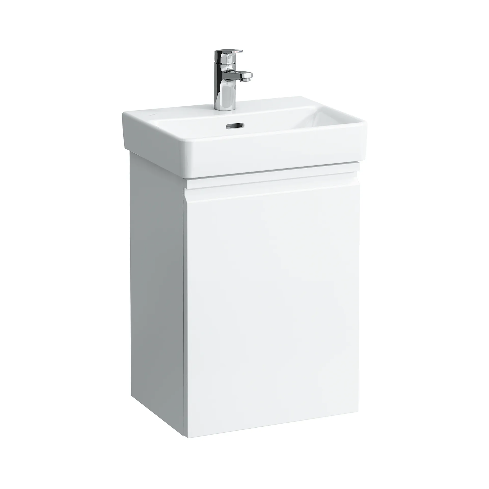 Laufen Waschtischunterbau PRO S 321x415x580, 1 Tür, Scharnier links, Weiß matt Laufen Waschtischunterbau PRO S 321x415x580, 1 Tür, Scharnier links, Weiß matt