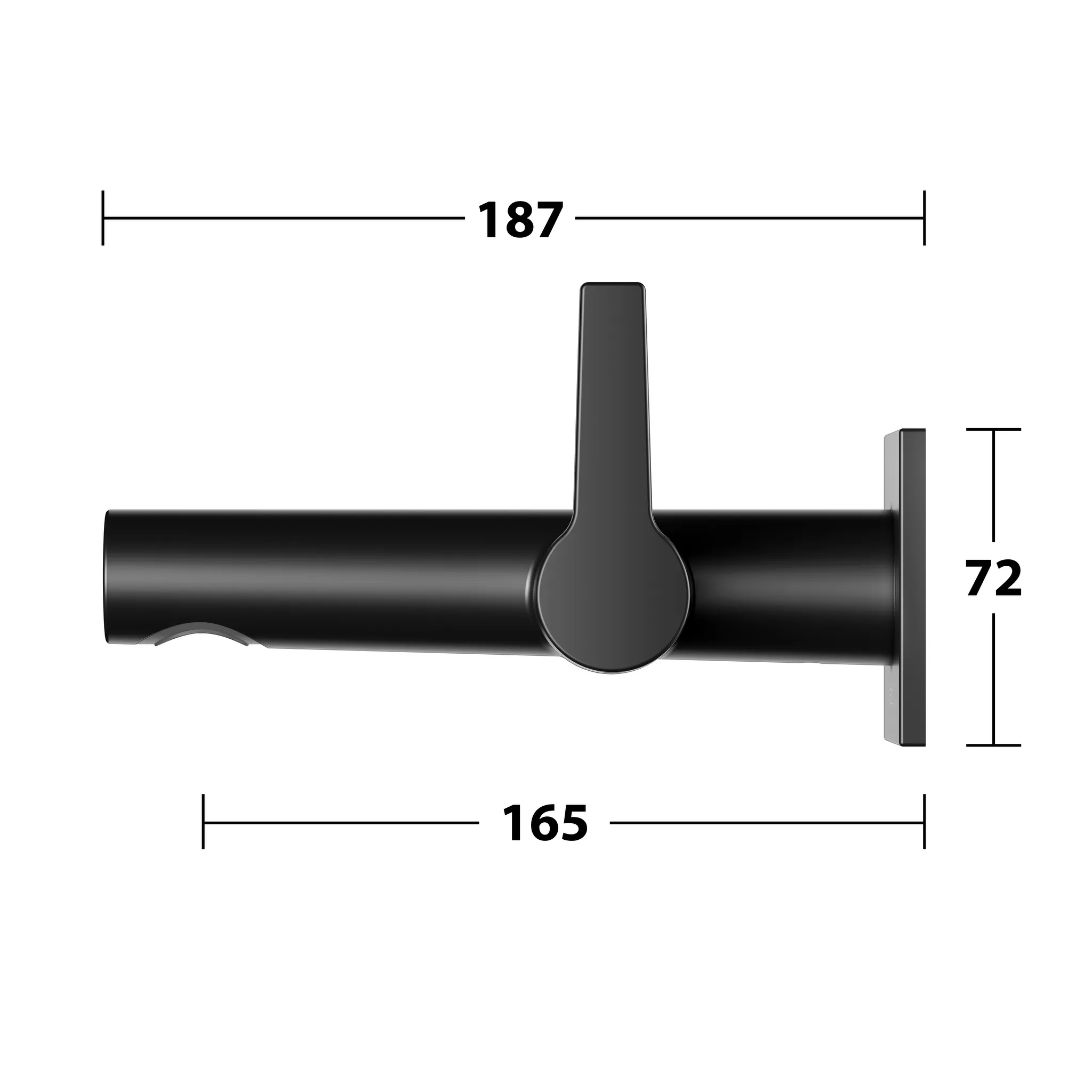 KEUCO EDITION 11 Einhebel-Waschtischmischer Unterputz 1 Loch schwarz matt KEUCO EDITION 11 Einhebel-Waschtischmischer Unterputz 1 Loch schwarz matt