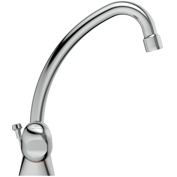 Ideal Standard ALPHA NEW Zweigriff-Waschtischarmatur Alpha, Ausladung 155mm, Chrom Ideal Standard ALPHA NEW Zweigriff-Waschtischarmatur Alpha, Ausladung 155mm, Chrom