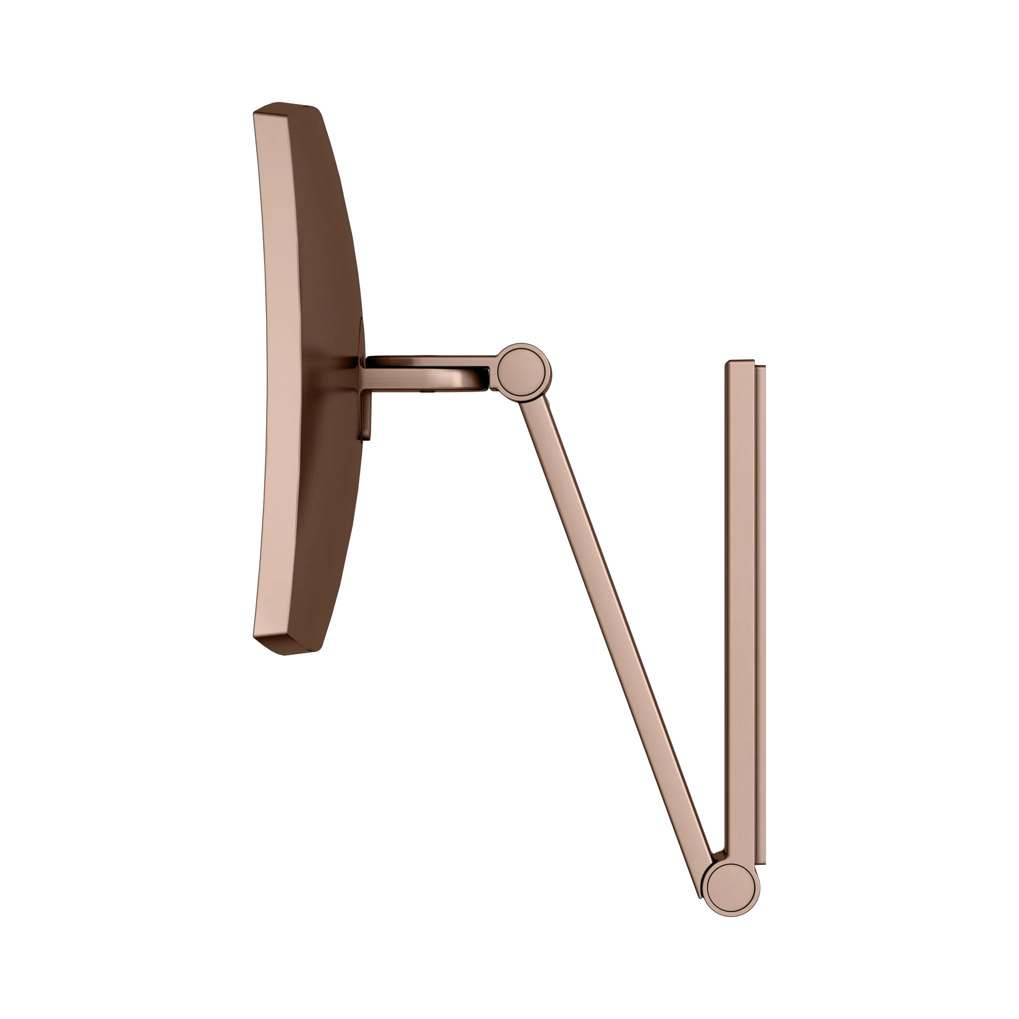 KEUCO Kosmetikspiegel iLook_move unbeleuchtet Wandmodell, eckig Rotgold gebürstet KEUCO Kosmetikspiegel iLook_move unbeleuchtet Wandmodell, eckig Rotgold gebürstet