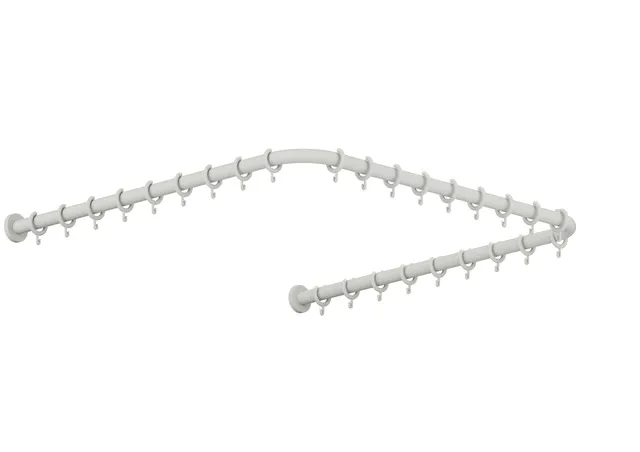 HEWI Duschvorhangstange „Serie 801“ HEWI Duschvorhangstange „Serie 801“