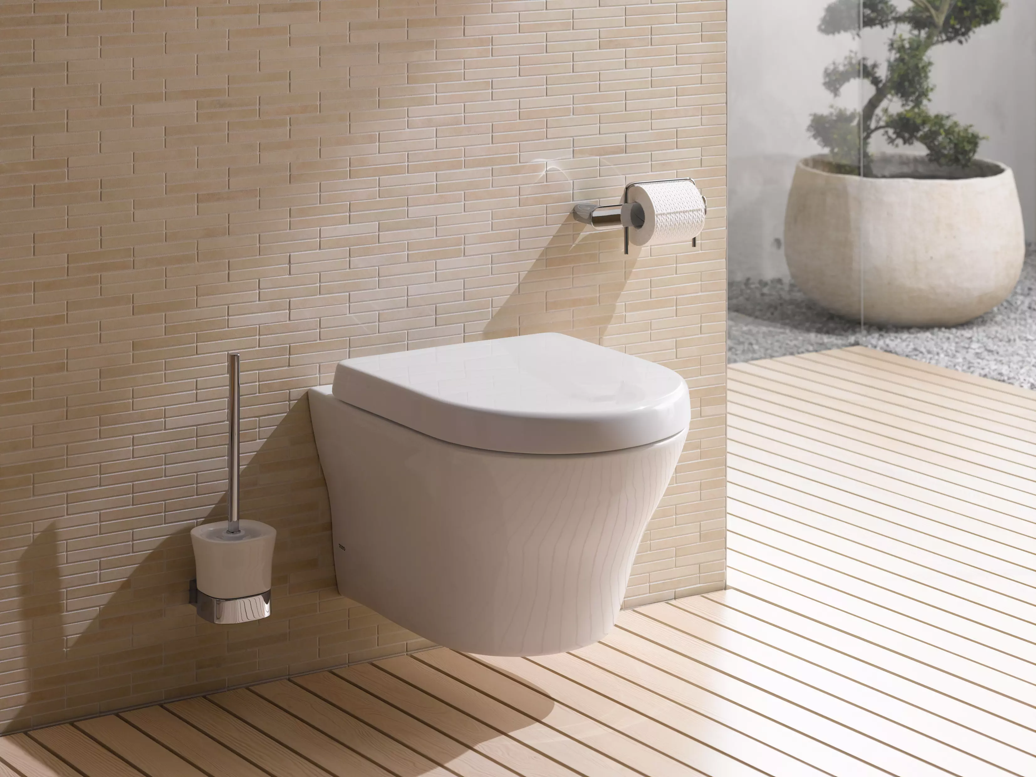 Toto Wand-Tiefspül-WC wandhängend „MH“ 394 × 339 × 530 mm