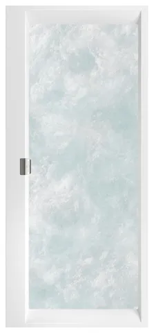 Villeroy & Boch Whirlwanne „Squaro Edge 12“ mit Whirlsystem „Hydropool Entry“ rechteck 180 × 80 cm in Weiß Alpin