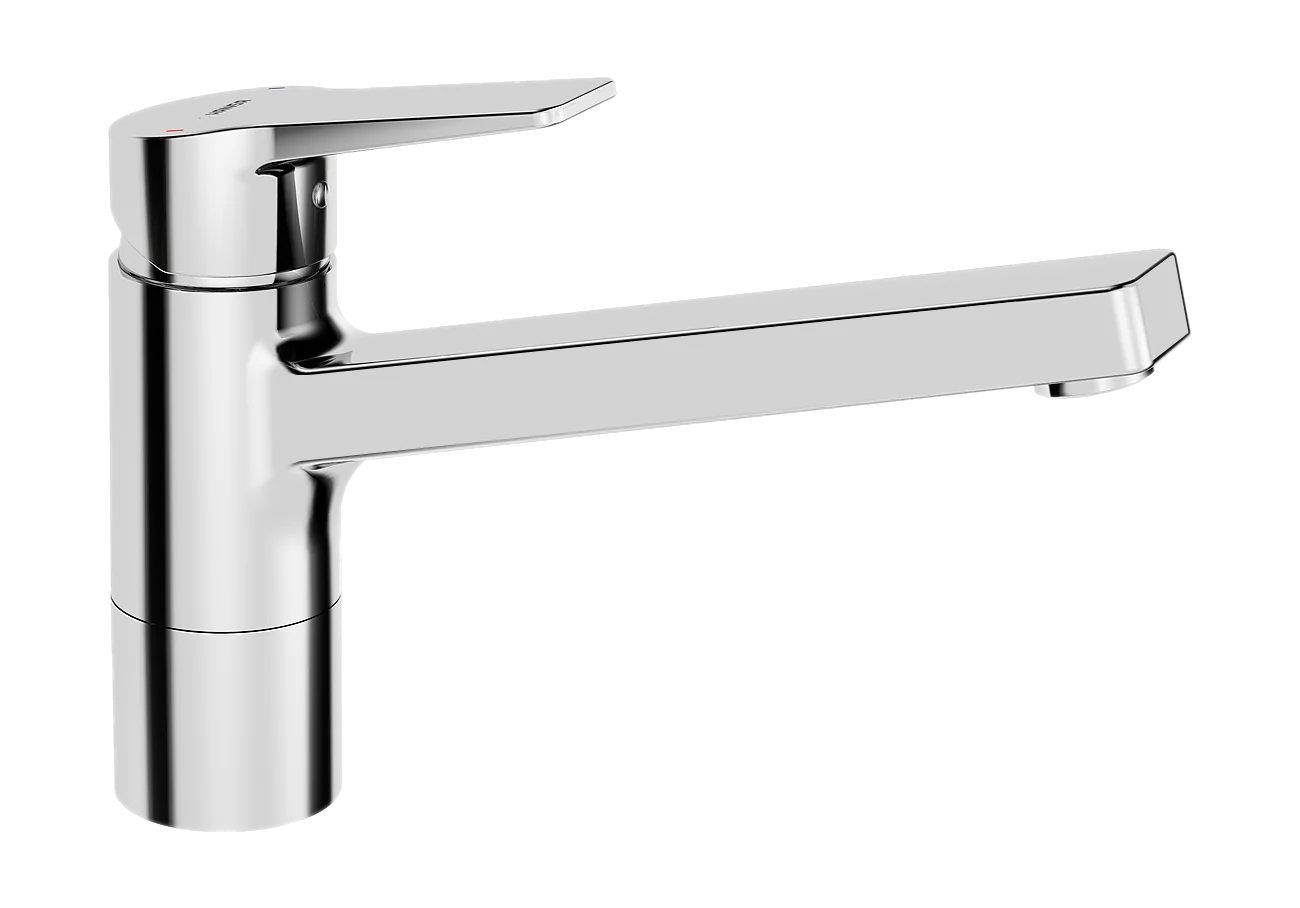 HansaTWIST Einhebelmischer Küchenarmatur 0914, Ausladung 199 mm DN15 Chrom HansaTWIST Einhebelmischer Küchenarmatur 0914, Ausladung 199 mm DN15 Chrom