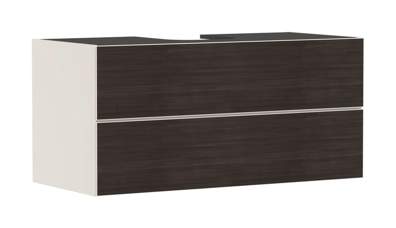 Hansgrohe Xevolos E Waschtischunterschrank Sandbeige Matt, 1.180 x 550 mm, 2 Schubkästen, grifflos mit PushOpen und SoftClose, vormontiert Hansgrohe Xevolos E Waschtischunterschrank Sandbeige Matt, 1.180 x 550 mm, 2 Schubkästen, grifflos mit PushOpen und SoftClose, vormontiert