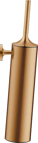 Duravit Toilettenbürstengarnitur „Starck T“ 8 × 43,5 cm in Bronze (gebürstet), Befestigung verdeckt Duravit Toilettenbürstengarnitur „Starck T“ 8 × 43,5 cm in Bronze (gebürstet), Befestigung verdeckt