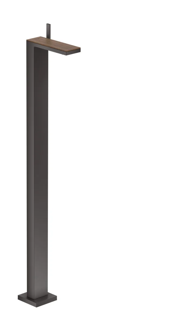 Hansgrohe AXOR MyEdition Platte 245 mm, Amerikanischer Nussbaum, abnehmbar