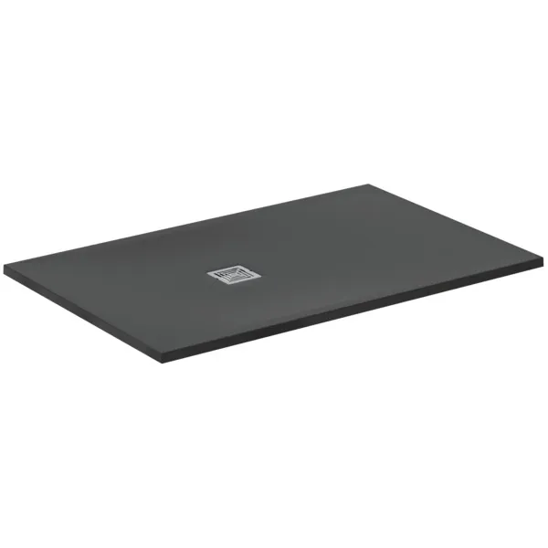 Ideal Standard Duschwanne „UltraFlatS+“ 90 × 140 cm in Schiefer