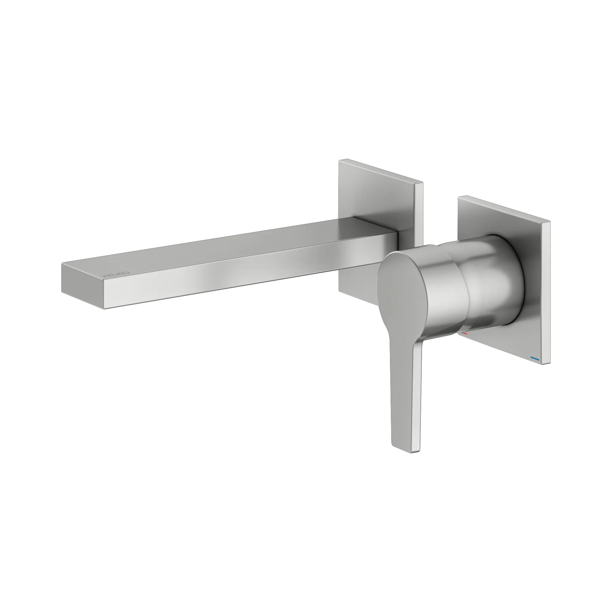 KEUCO EDITION 11 Einhebel-Waschtischmischer Unterputz 2 Loch Wandmontage 165mm Edelstahl-finish KEUCO EDITION 11 Einhebel-Waschtischmischer Unterputz 2 Loch Wandmontage 165mm Edelstahl-finish