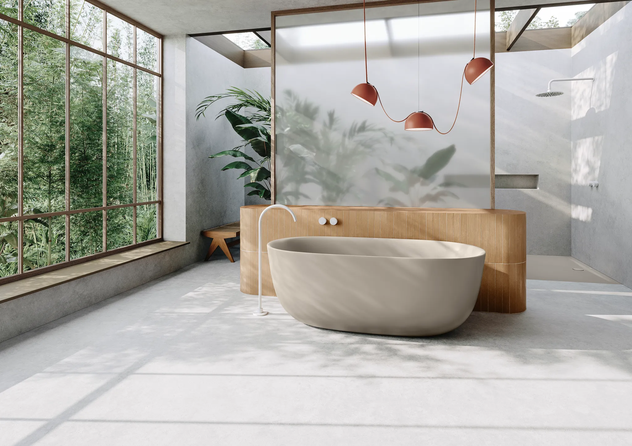 Kaldewei Badewanne „Meisterstück Oyo Duo“ freistehend 1630 × 770 mm, Mittelablauf ohne Überlauf, in cool grey 70 Kaldewei Badewanne „Meisterstück Oyo Duo“ freistehend 1630 × 770 mm, Mittelablauf ohne Überlauf, in cool grey 70