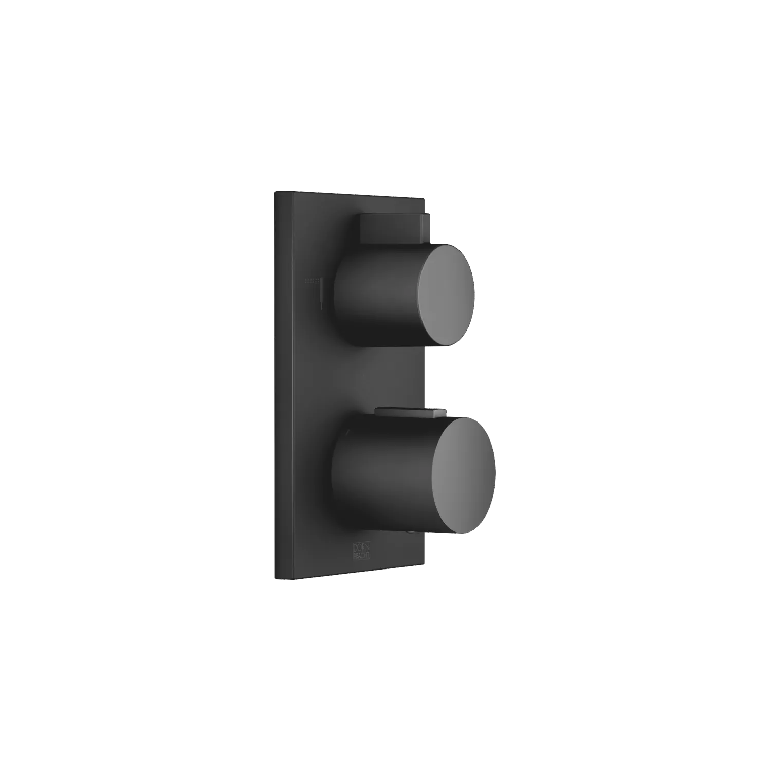 Dornbracht UP-Thermostat mit Zweiwege-Mengenregulierung Schwarz matt