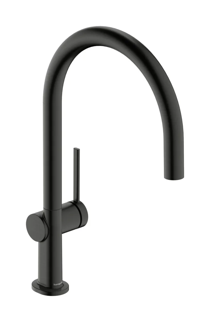 Hansgrohe Talis M54 Eco Einhebel-Küchenmischer, Brushed Black Chrome, ComfortZone 220, Laminarstrahl, max. Durchflussmenge 5,2 l/min bei 3 bar