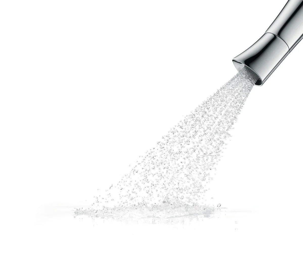 Hansgrohe AXOR Starck Organic 2-Griff Waschtischmischer Chrom, ComfortZone 170, Ausladung 116 mm, Auslaufhöhe 168 mm