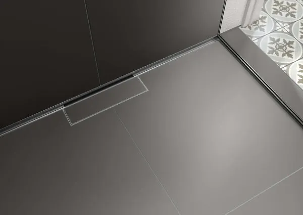 Duschrinne CeraWall Connect, messing matt, 800 - 1200 mm