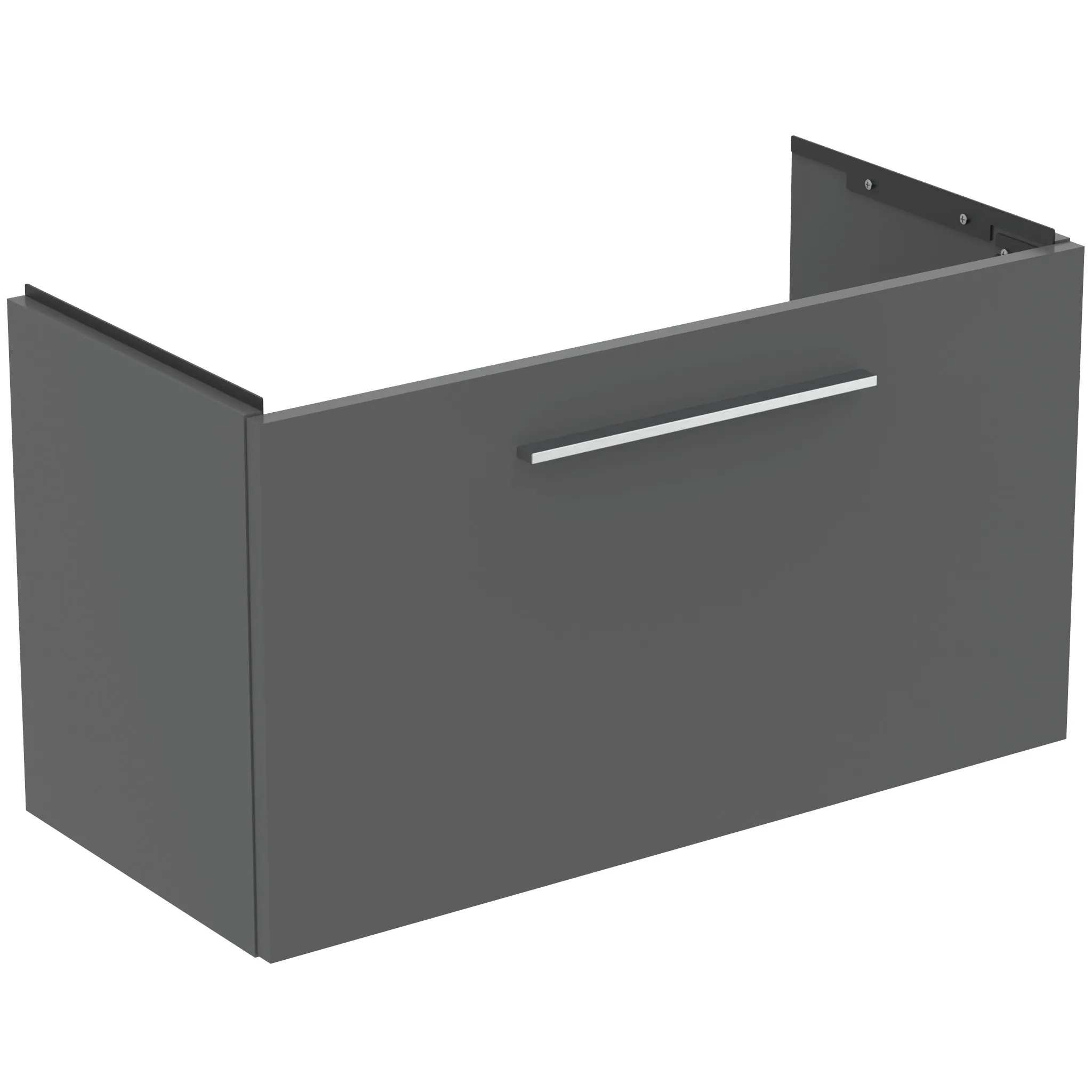 Ideal Standard Waschtischunterschrank „i.lifeS“ 80 × 44 × 37,5 cm Quarzgrau matt