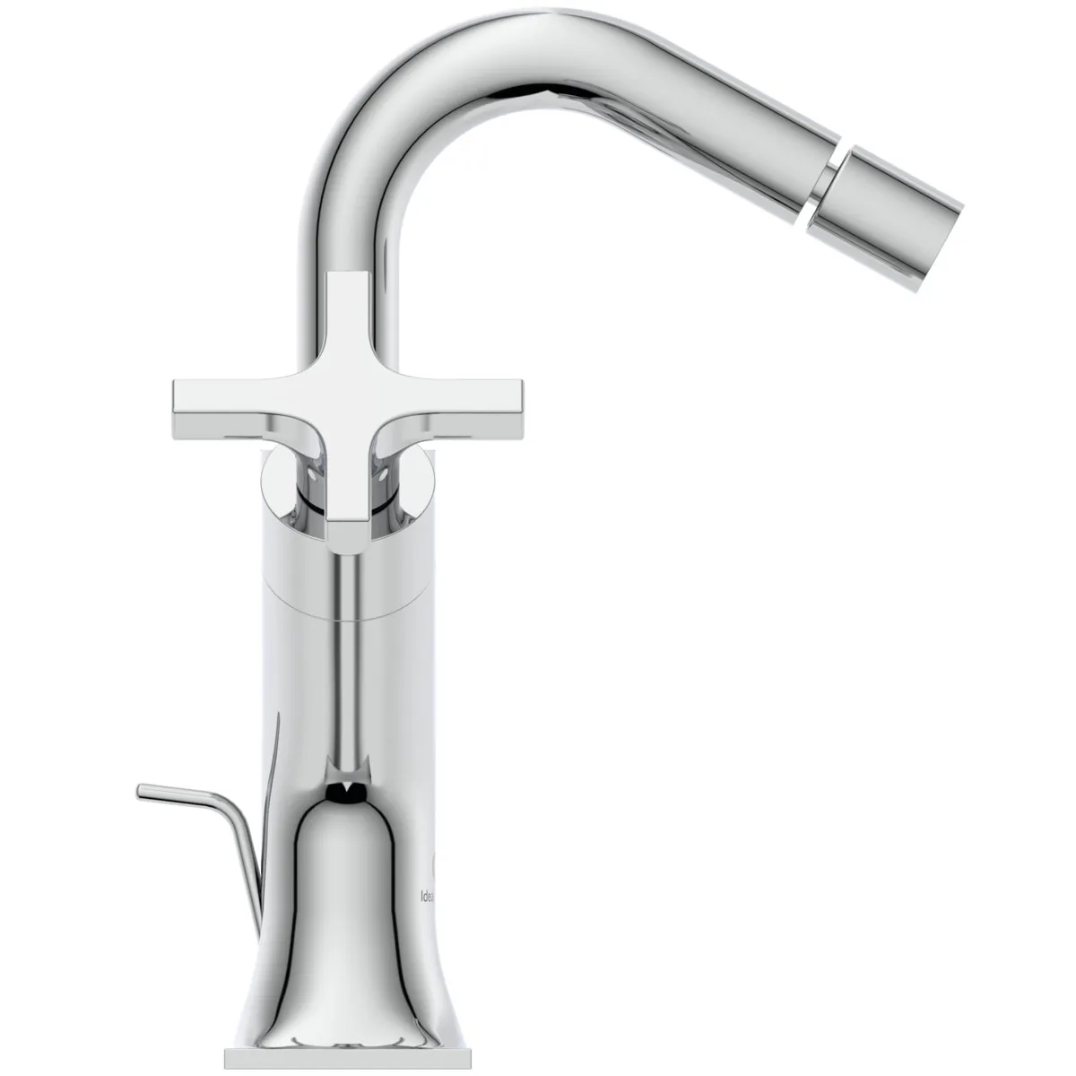 Ideal Standard Bidetarmatur Joy Neo, Ausladung 115mm, Kreuzgriffe, Chrom Ideal Standard Bidetarmatur Joy Neo, Ausladung 115mm, Kreuzgriffe, Chrom