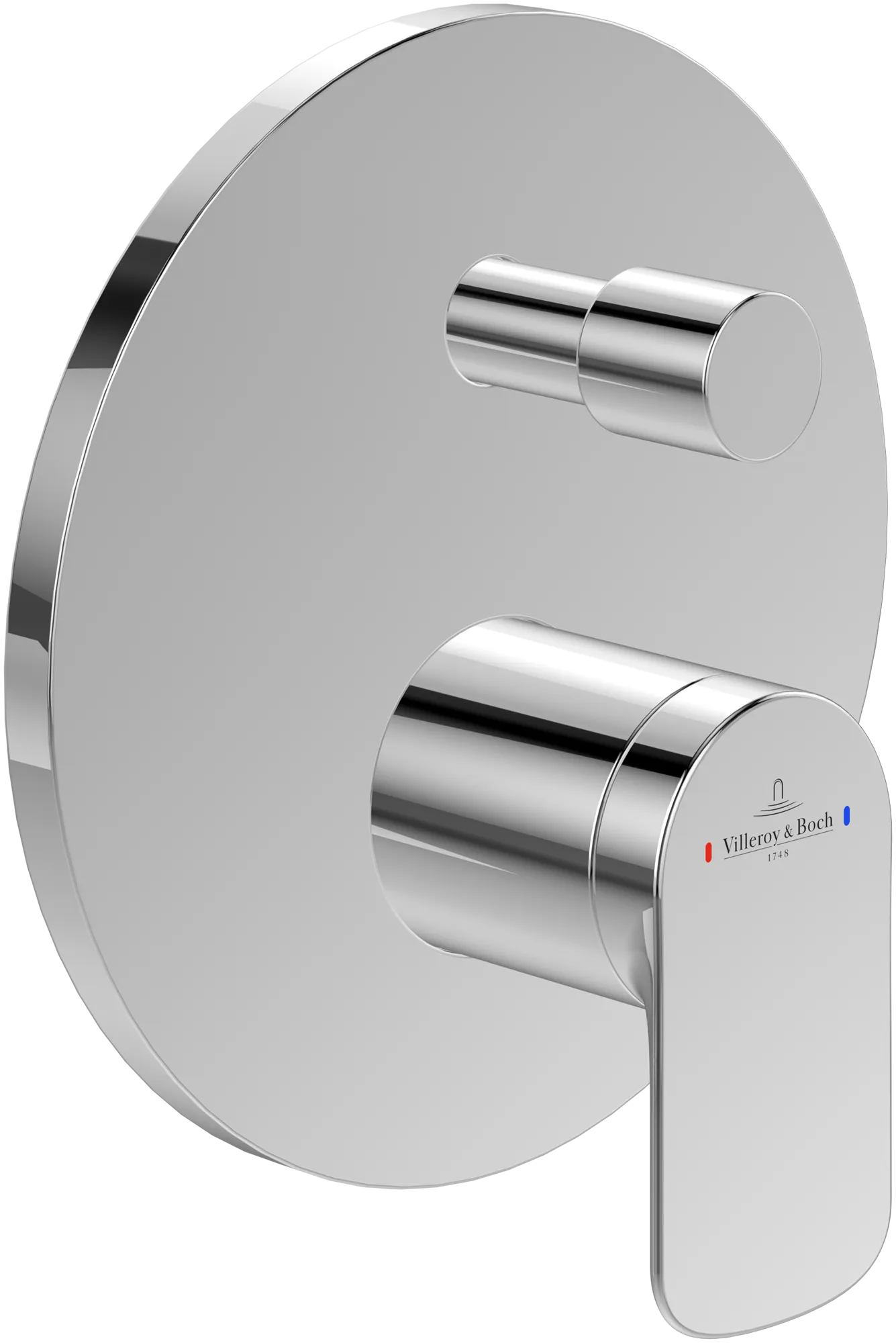 Einhand-Unterputz-Armatur „O.novo“ 4,6 cm in Chrom Einhand-Unterputz-Armatur „O.novo“ 4,6 cm in Chrom