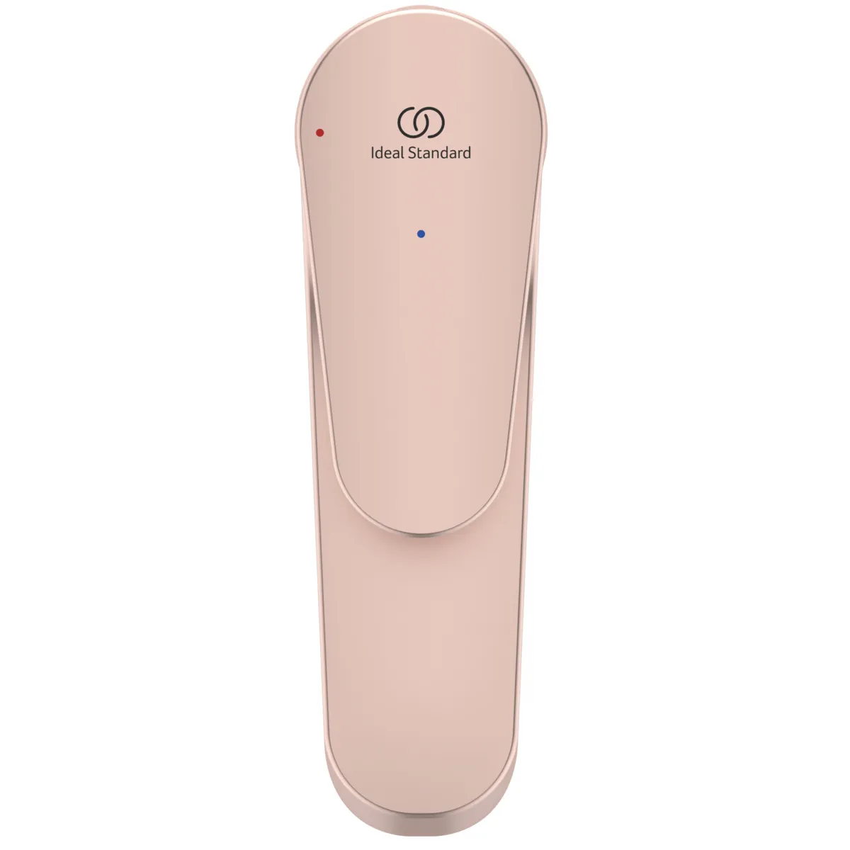 Ideal Standard Waschischarmatur Alu+ Ausladung 120mm BlueStart mit Ablaufgarnitur Rose