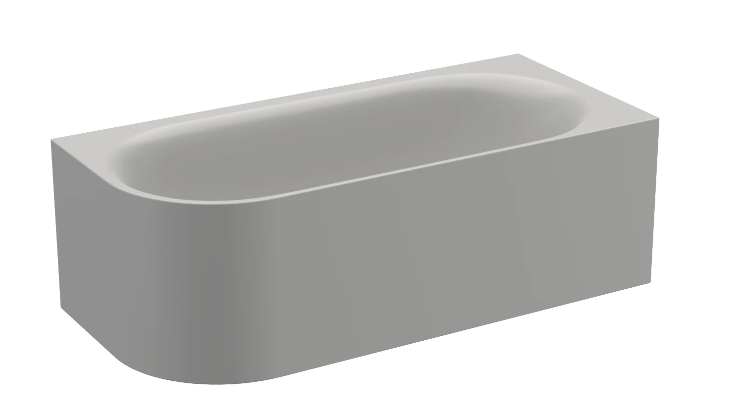 Bette oval Badewanne „BetteLux Oval V Silhouette“ 175 × 80 cm in Flanell Bette oval Badewanne „BetteLux Oval V Silhouette“ 175 × 80 cm in Flanell