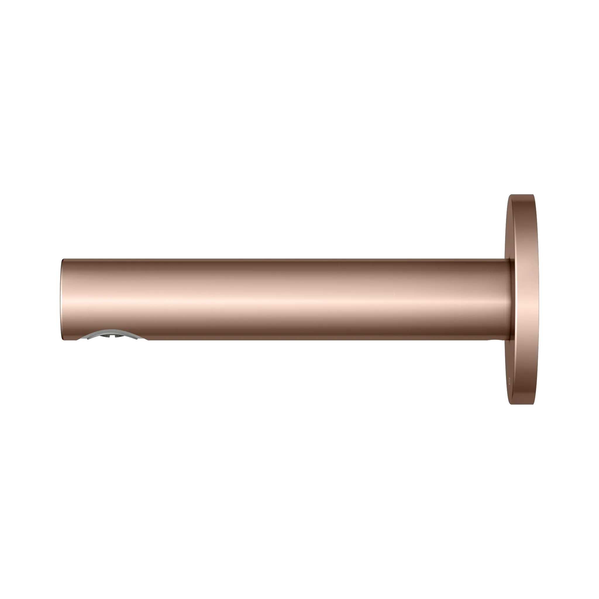 IXMO Wanneneinlauf DN15 Ausladung 180 mm Rotgold gebürstet rund