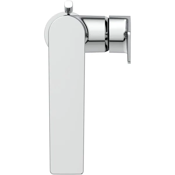 Waschtischarmatur Edge, 5 l/min, mit Ablaufgarnitur, mit hohem schwenkbarem Auslauf, Ausladung 140mm, Chrom Waschtischarmatur Edge, 5 l/min, mit Ablaufgarnitur, mit hohem schwenkbarem Auslauf, Ausladung 140mm, Chrom