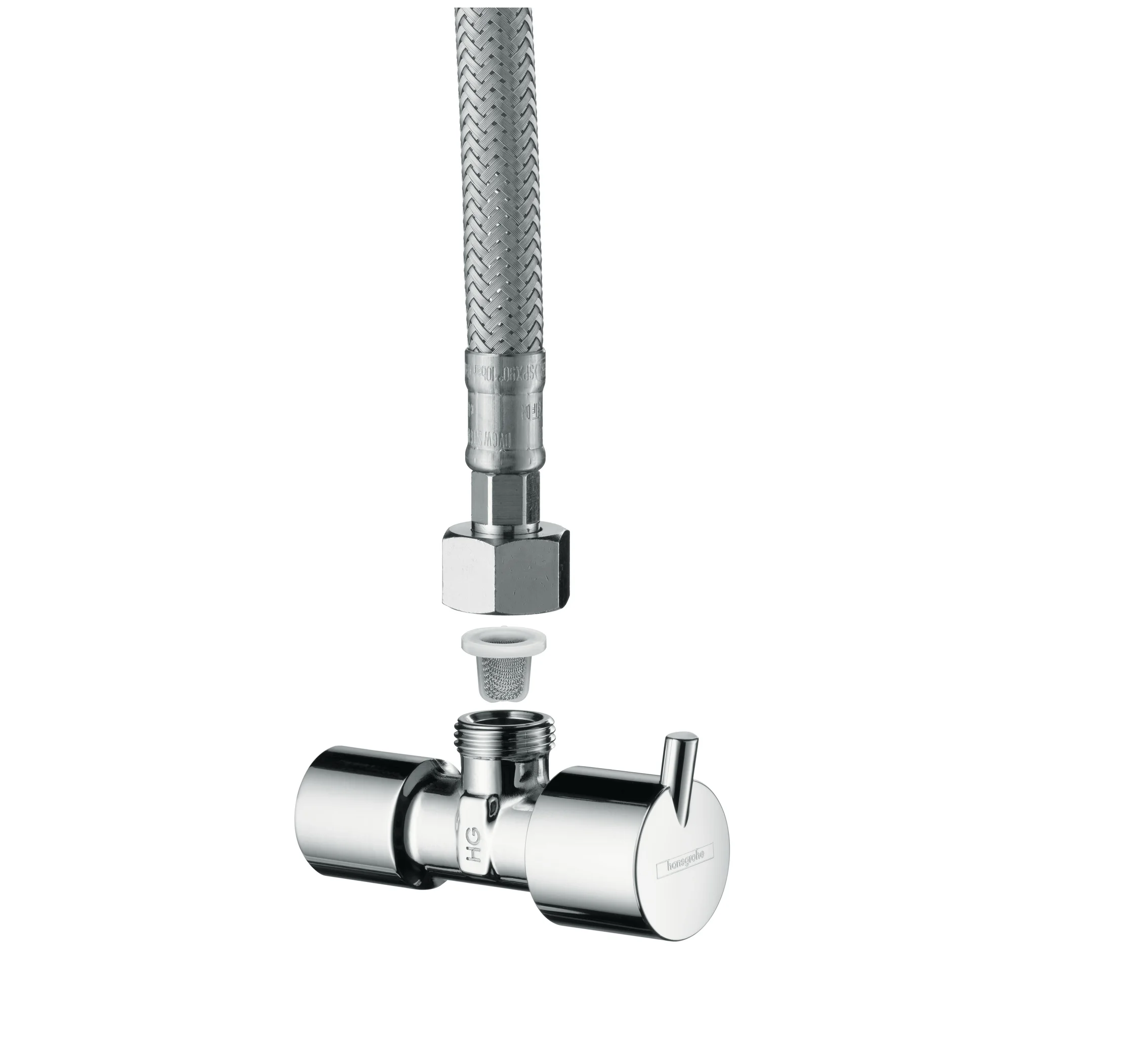 Hansgrohe AXOR Starck Organic 2-Griff Waschtischmischer Chrom, ComfortZone 170, Ausladung 116 mm, Auslaufhöhe 168 mm