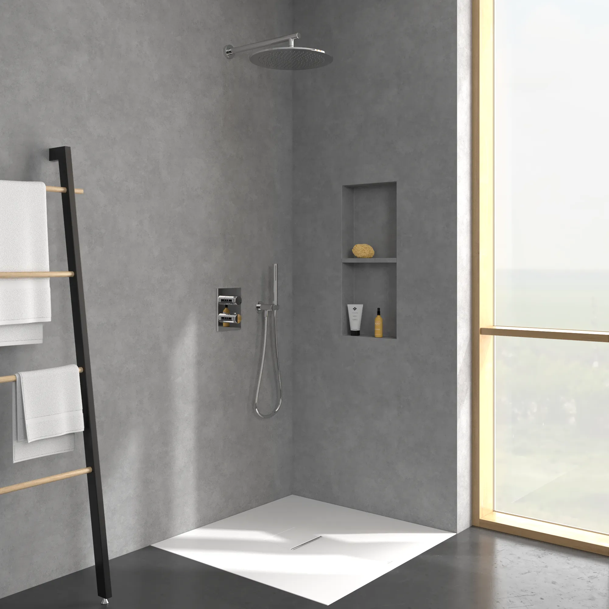 Zweihand-Unterputz-Armatur TVD00065300061 5,8 cm in Chrom Zweihand-Unterputz-Armatur TVD00065300061 5,8 cm in Chrom