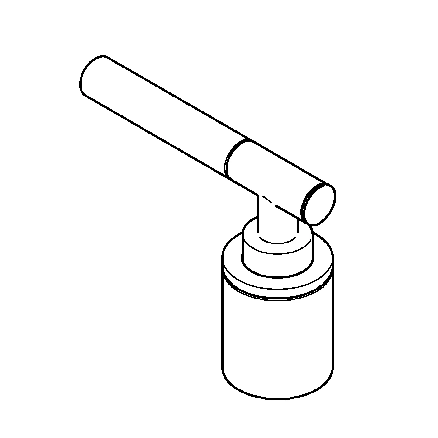 Hebelgriffe Atrio Private Collection 48465, Material: Vanilla Noir Caesarstone Quarzverbundwerkstoff, für 25224, hard graphite gebürstet Hebelgriffe Atrio Private Collection 48465, Material: Vanilla Noir Caesarstone Quarzverbundwerkstoff, für 25224, hard graphite gebürstet