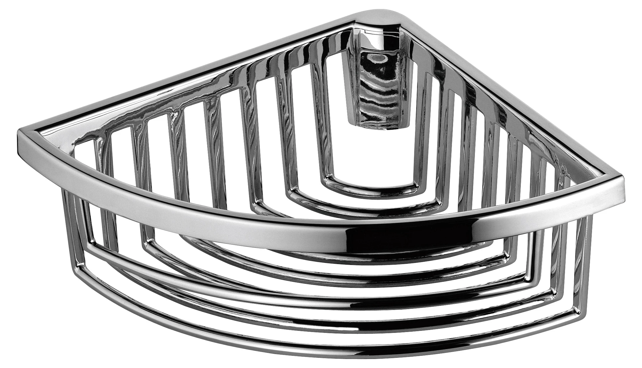 Duschablagen 24944010100 Eckschwammkorb abnehmbar verchromt Duschablagen 24944010100 Eckschwammkorb abnehmbar verchromt