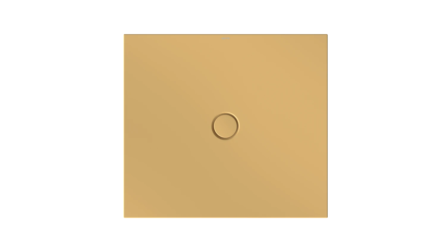 Bette rechteck Duschwanne „BetteFloor“ 1000 × 900 mm ohne Oberflächenbeschichtung, ohne Oberflächenveredelung, ohne Wannenträger, in Curry