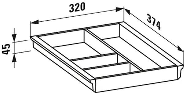 Laufen Ordnungssystem „SPACE“