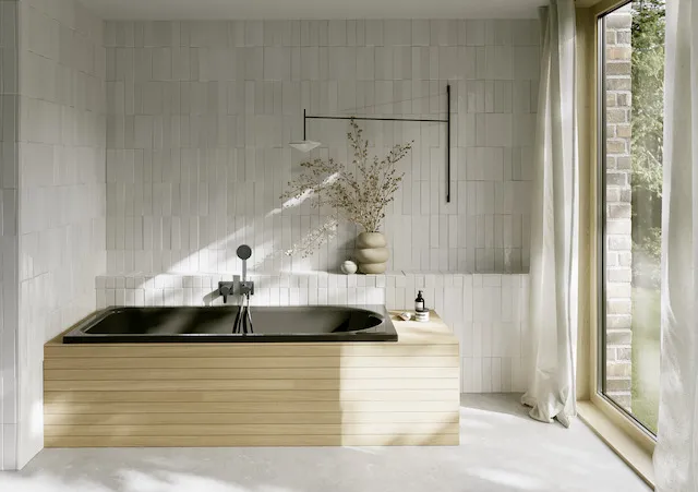 Bette Badewanne „BetteOcean Low-Line“ rechteck 170 × 70 cm in Midnight