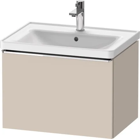 Duravit Waschtischunterschrank wandhängend „D-Neo“ 63,4 × 44 × 45,2 cm in Taupe Matt Duravit Waschtischunterschrank wandhängend „D-Neo“ 63,4 × 44 × 45,2 cm in Taupe Matt