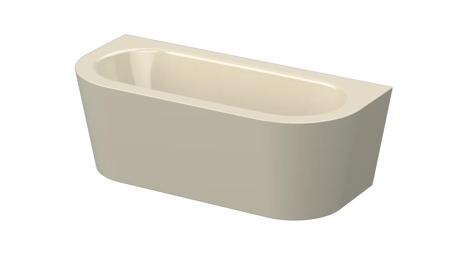 Bette rechteck Badewanne „BetteStarlet I Silhouette“ 165 × 75 cm in Pergamon