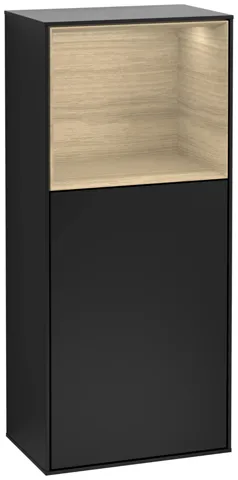 Villeroy & Boch Seitenschrank „Finion“ 41,8 × 93,6 cm 1 Tür, Anschlag links, mit Wand- und Regalelementbeleuchtung Anschlag links Villeroy & Boch Seitenschrank „Finion“ 41,8 × 93,6 cm 1 Tür, Anschlag links, mit Wand- und Regalelementbeleuchtung Anschlag links