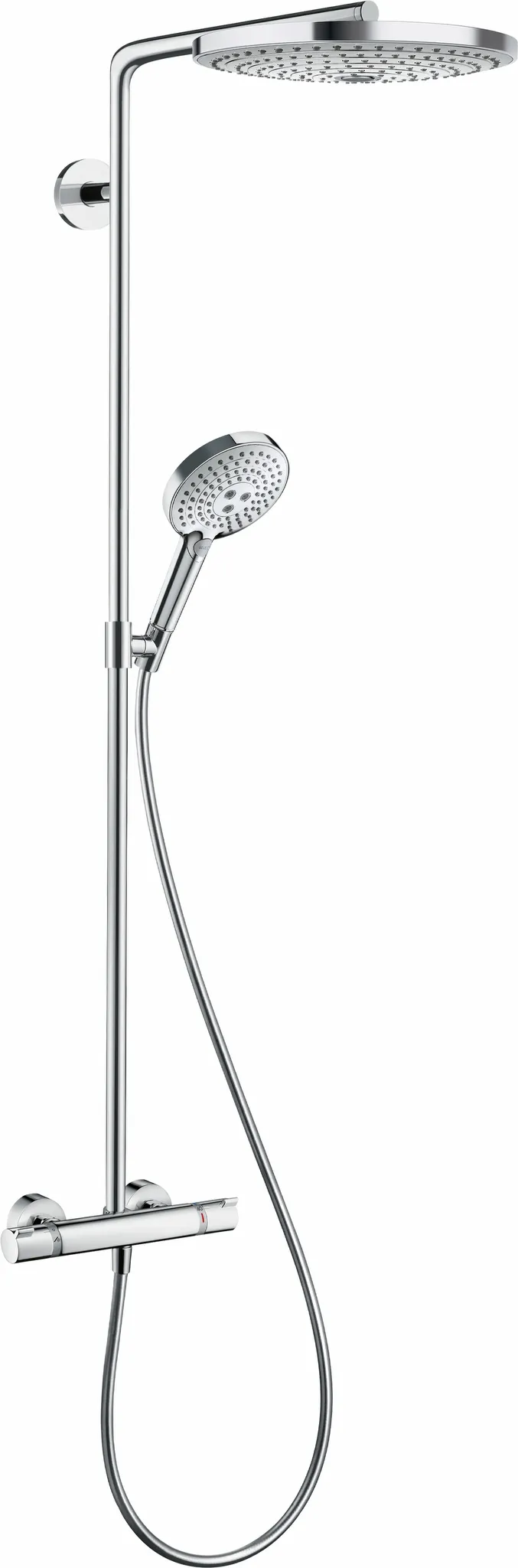 Showerpipe Raindance Select chrom mit Kopfbrause Raindance S 300 2jet