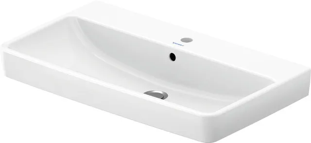 Wandwaschtisch „No.1“ 80 × 46 × 17,3 cm, Hahnlochposition mittig Wandwaschtisch „No.1“ 80 × 46 × 17,3 cm, Hahnlochposition mittig