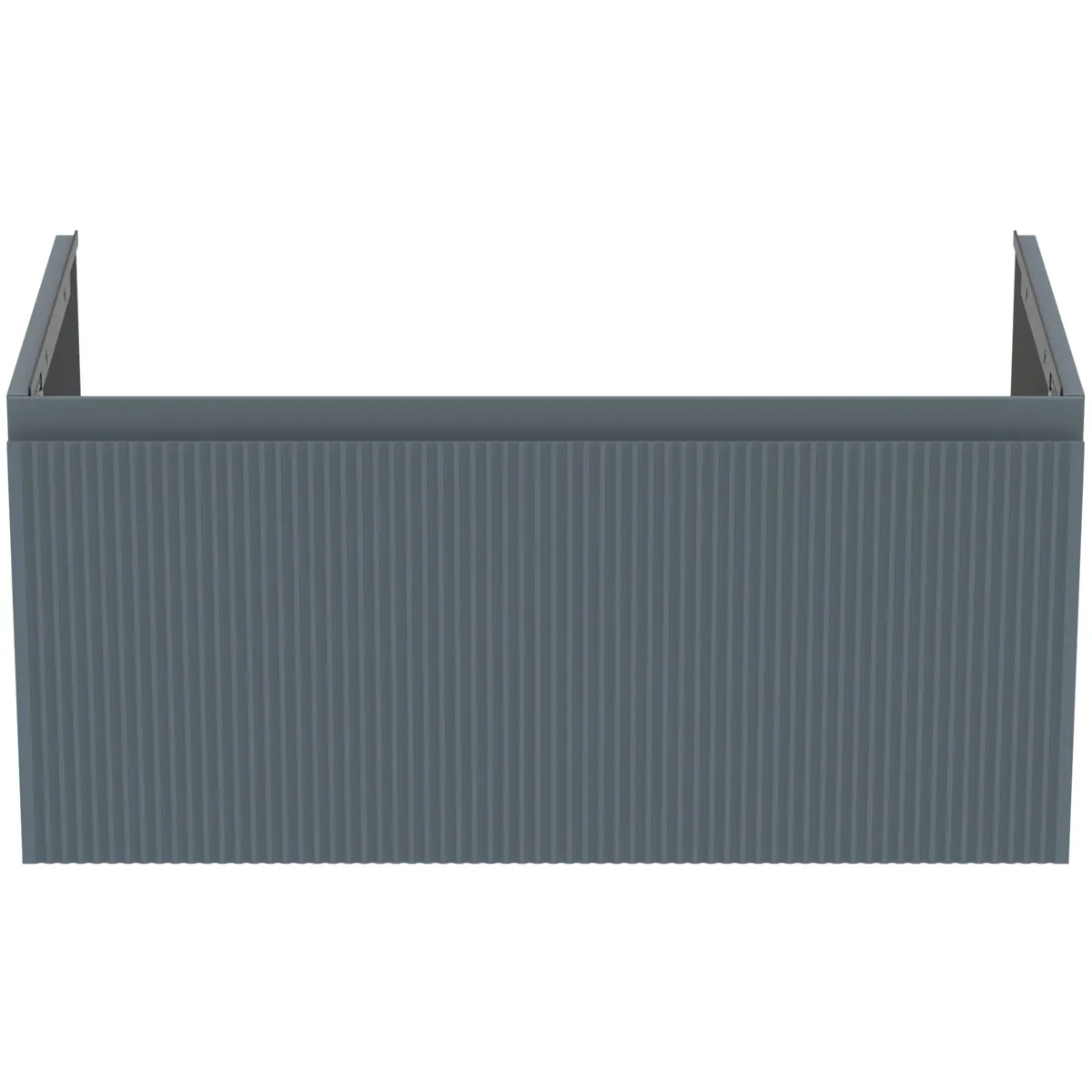 Ideal Standard Möbelwaschtischunterschrank Finesse Aschblau matt 800x440x375 mm 1 Schublade Softclose Wandhängend