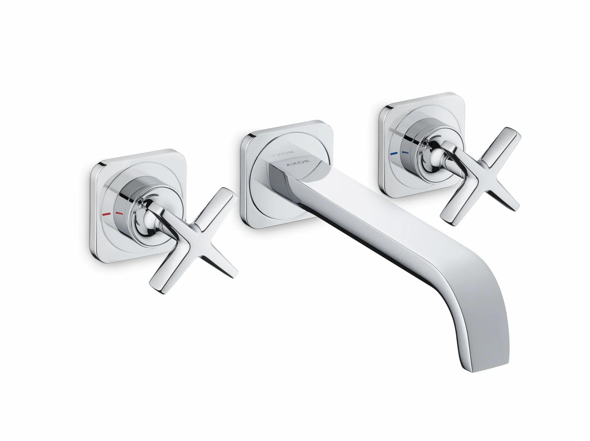 Hansgrohe AXOR Citterio E 3-Loch Waschtischarmatur Unterputz Chrom Hansgrohe AXOR Citterio E 3-Loch Waschtischarmatur Unterputz Chrom