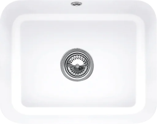 Villeroy & Boch Cisterna 60C Unterbauspüle, 550 x 440 mm, Snow White CeramicPlus