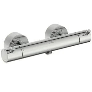 Brausethermostat Aufputz Ceratherm T125 Pin-Griffe Brushed Gold