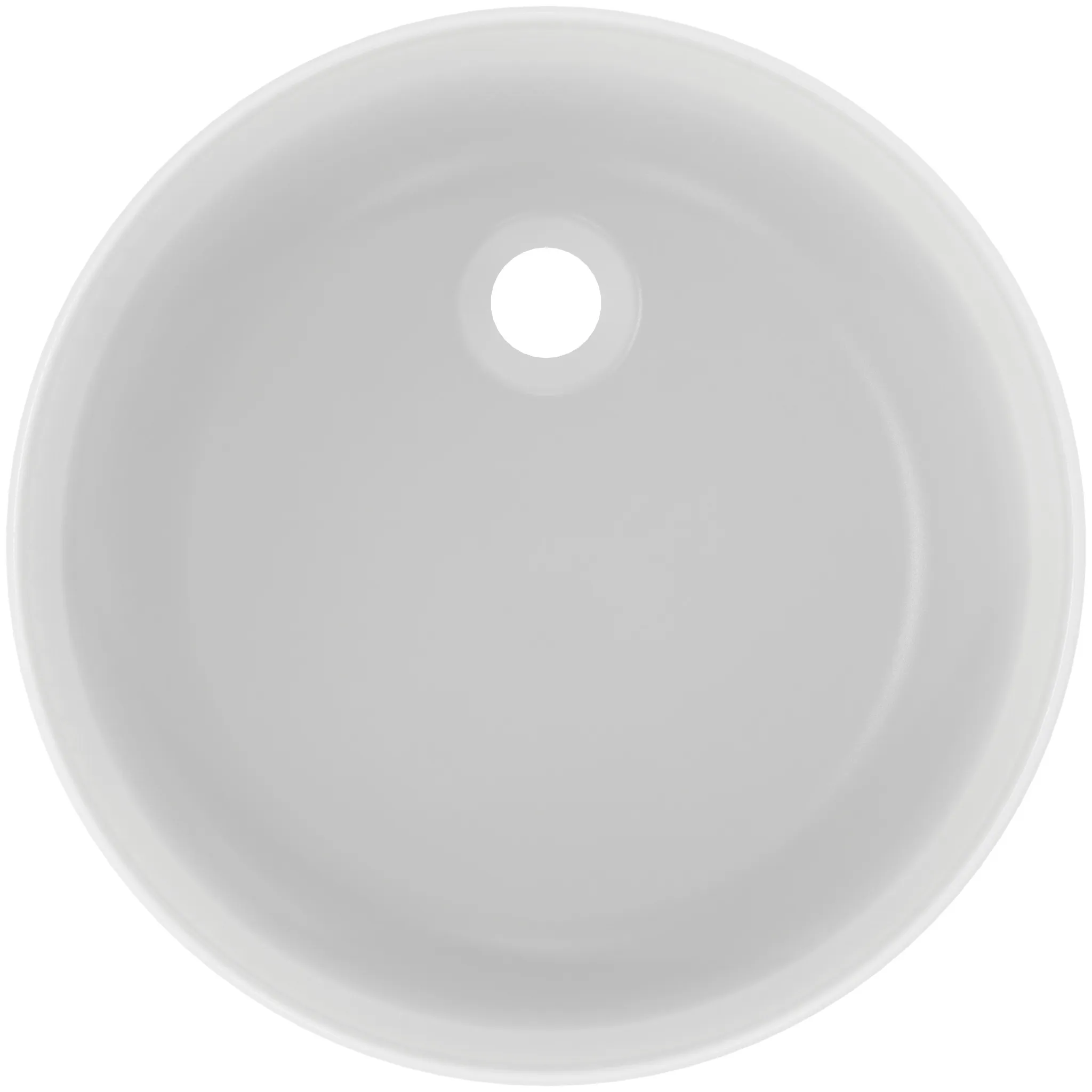 Waschbecken „Conca“ 45 × 45 × 11 cm in Seidenweiß Waschbecken „Conca“ 45 × 45 × 11 cm in Seidenweiß