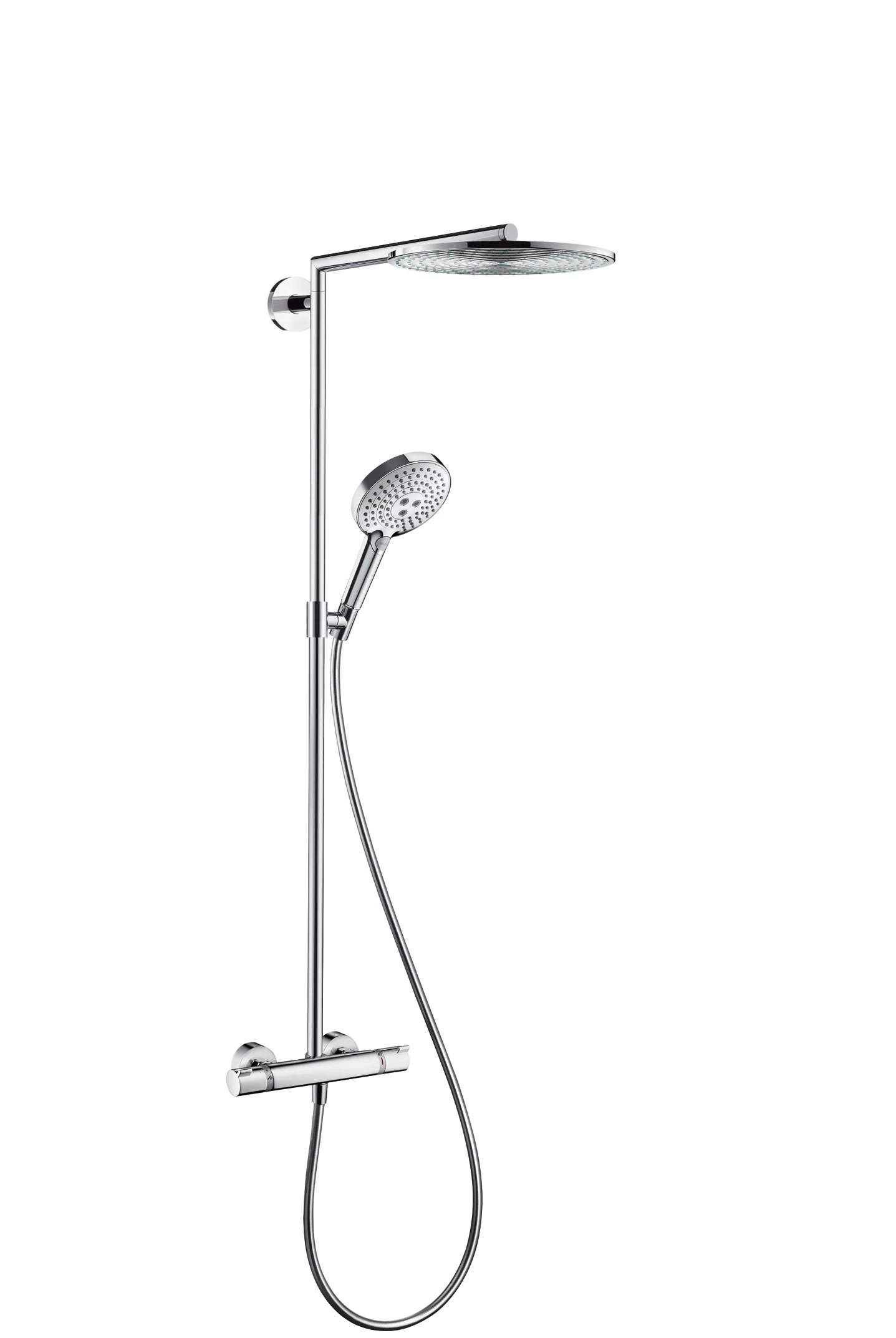 Showerpipe Raindance Select chrom mit Kopfbrause Raindance Air 1jet 300mm