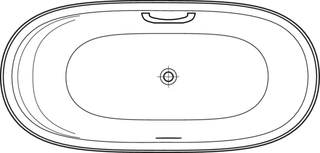 Duravit Badewannengriff 792804 31,1 cm in chrom