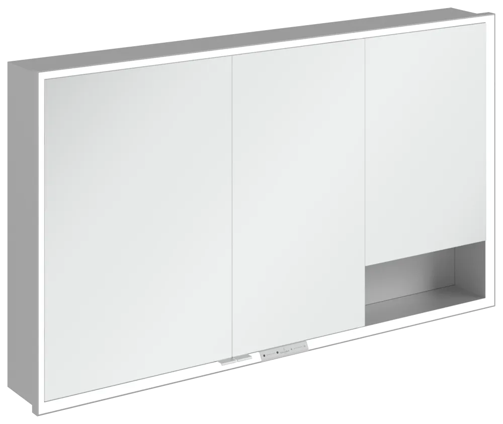 Villeroy & Boch Einbau-Spiegelschrank „My View+“ 1300 × 750 × 168 mm in White Matt