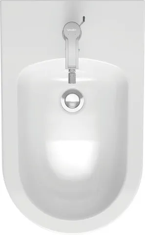 Duravit Stand-Bidet back to wall „ME by Starck“, Befestigung sichtbar 37 × 60 × 40 cm in Weiß Hochglanz