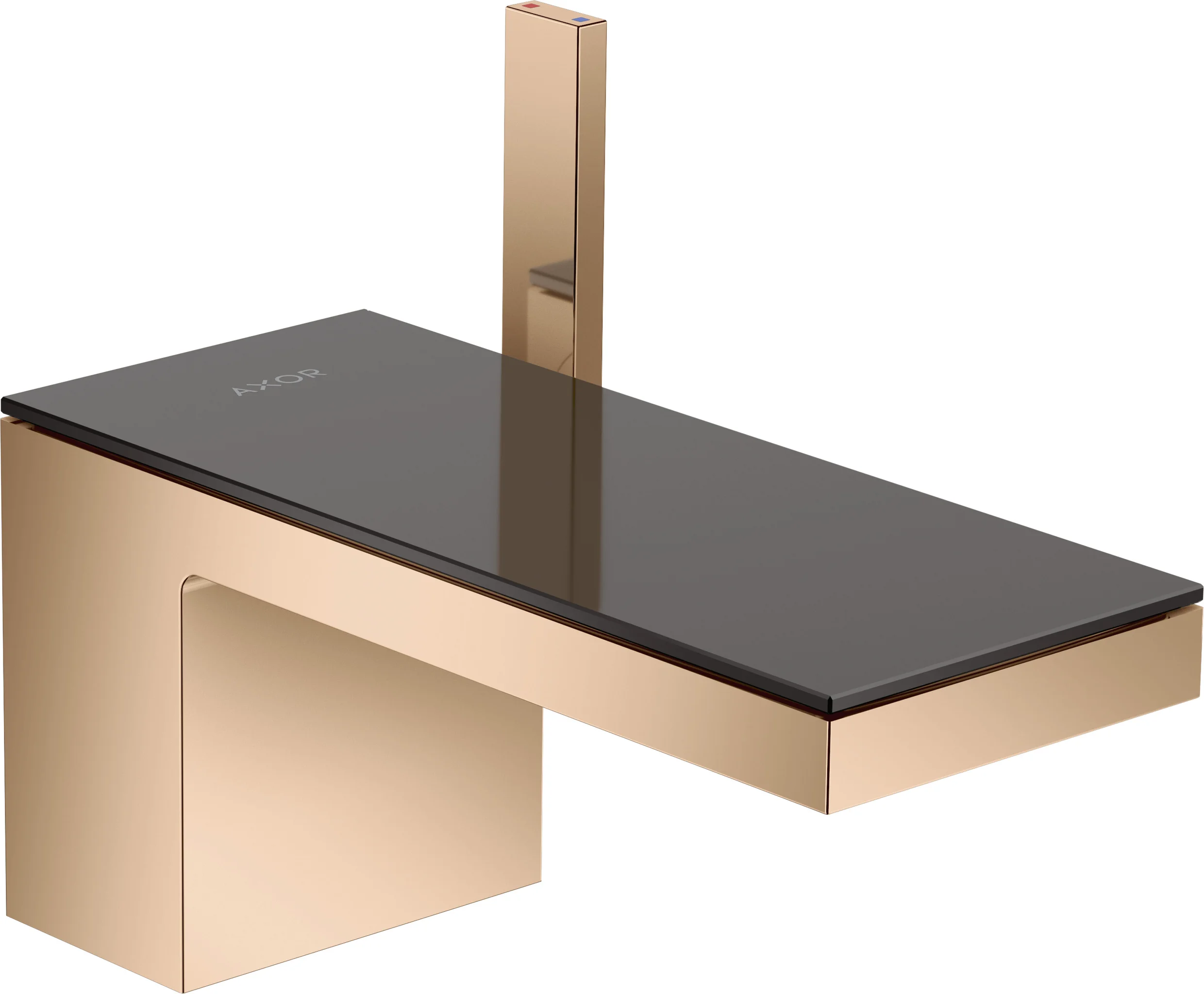Hansgrohe AXOR MyEdition Platte 200 mm Metall Polished Black Chrome abnehmbar Hansgrohe AXOR MyEdition Platte 200 mm Metall Polished Black Chrome abnehmbar