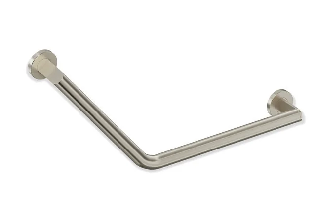 HEWI Winkelgriff System 900, Edelstahl, PVD, Achsmaße 400 mm, Winkel 135°, d:32mm, HEWI Farbe WR